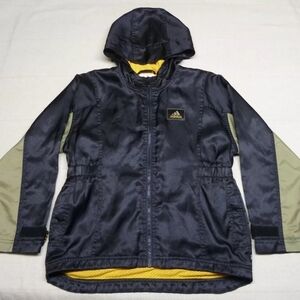 RARE Vintage Girls Kids *ADIDAS* Full Zip Mesh Lined Jacket Coat
